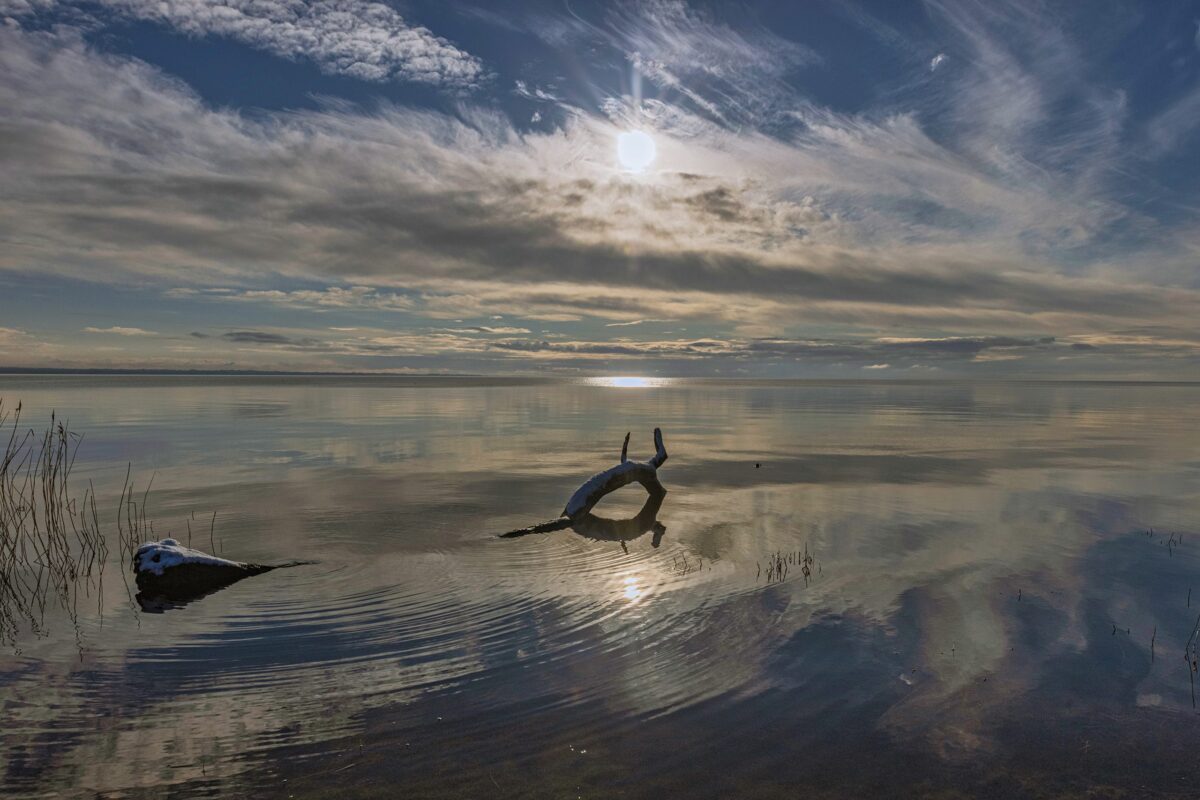 Lough Neagh: A picturesque and expansive freshwater lake surrounded by serene countryside in Northern Ireland.