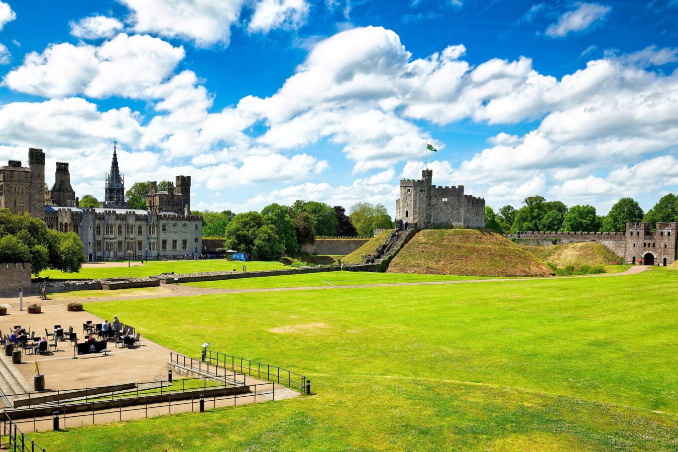 Cardiff Castle und Herrenhaus, Wales