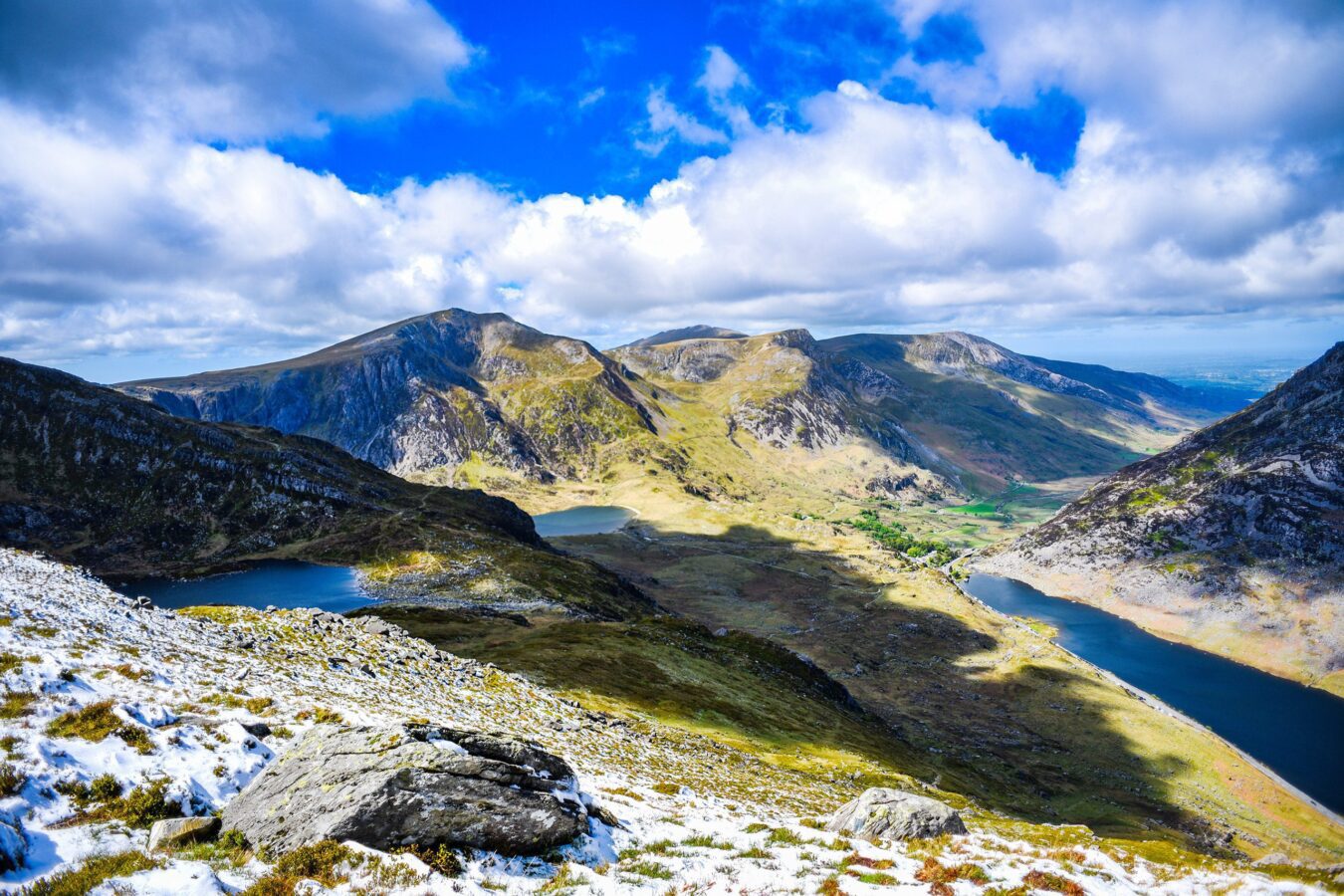 Snowdonia National Park landscape in Wales
