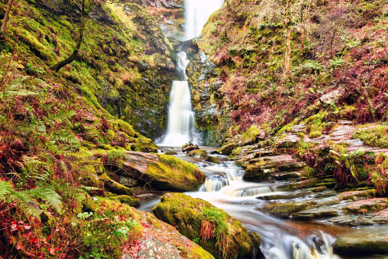 Pistyll Rhaeadr Waterfall