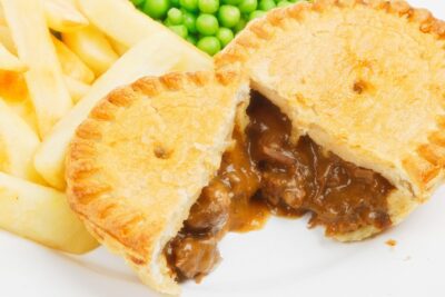 Traditional British Steak and Kidney Pie